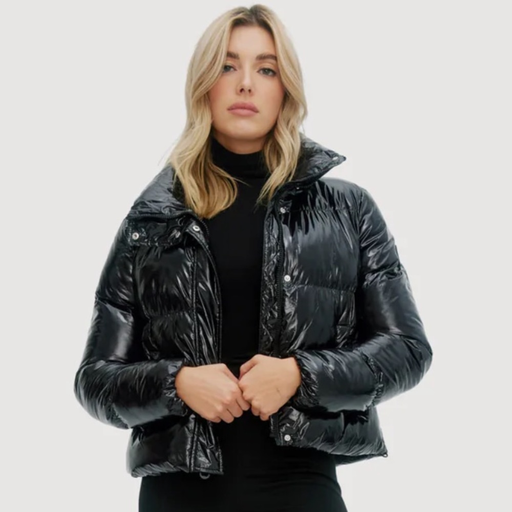 NOIZE Coco Cropped Puffer Jacket